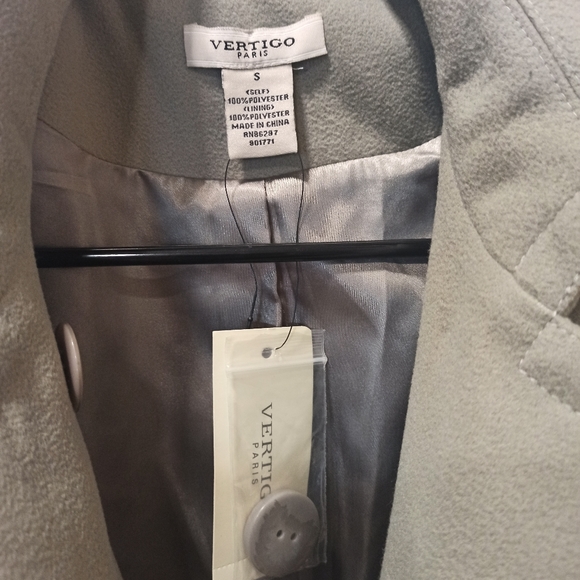 vertigo Paris women's winter French coat. Size small. NWT - Picture 4 of 12